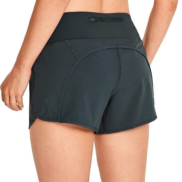 CRZ Yoga Running Shorts Women XS Quick Dry Workout Athletic Activewear Gorpcore - Picture 13 of 13